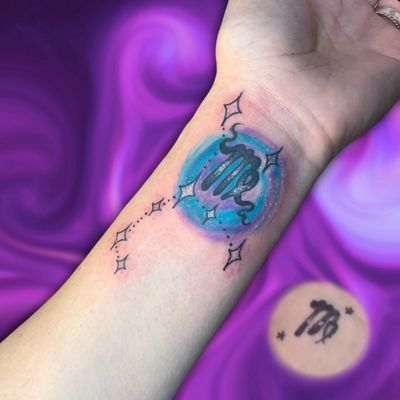 Neon Moon Tattoo