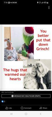 Patricia Ireland and the Grinch