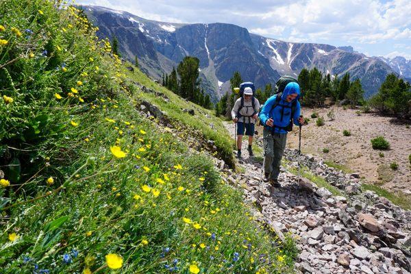 Backpacking in West Rosebud