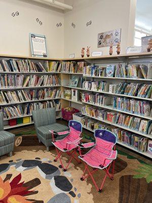 Childrens books area