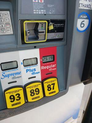 $1off per gallon on the app!