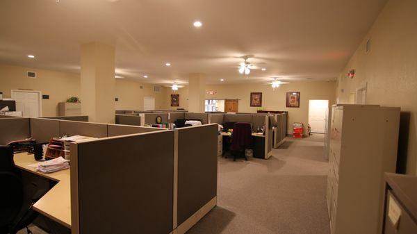 Waxahachie Office Accounting cubicles