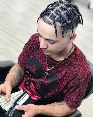 Braids and cut