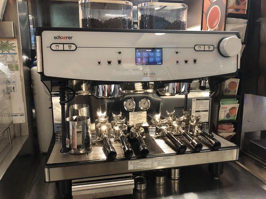 Just tried a cappuccino from there New machine yesterday it was  amazing