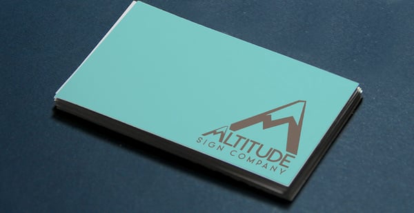 Custom Design and Digital Printed Business Cards