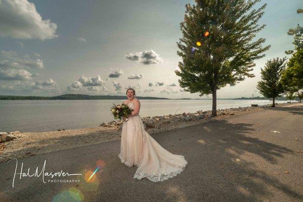 Happy Bride!  Natalie Diton