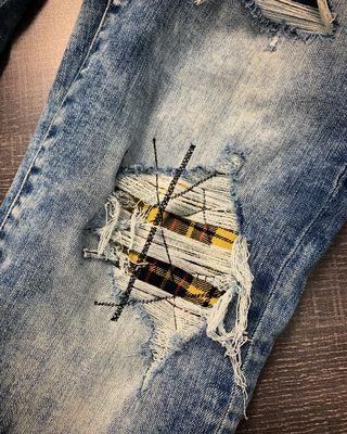 Customized denim