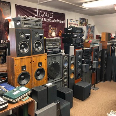 We have tons of tested and quality stereo equipment ready for you to take home!