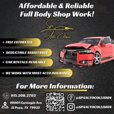 Cheap & Affordable Repairs In El Paso!