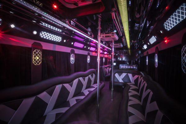 One of the largest party buses in New York!