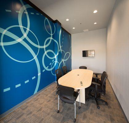 Conference room for customer use