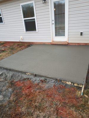 Porch slab