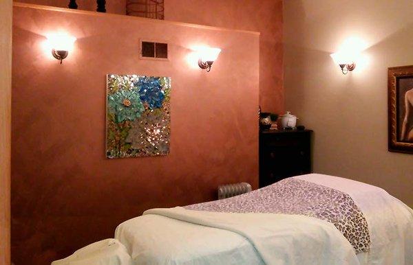 Our relaxing environment complements your wonderful deep tissue massage and aromatherapy at our spa in Woodruff WI