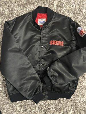 Classic vintage 49ers jacket