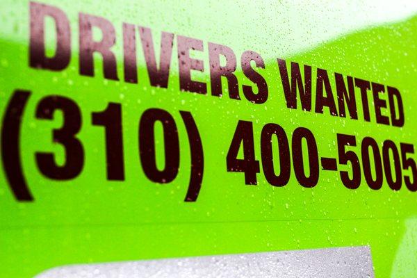 Drivers Wanted