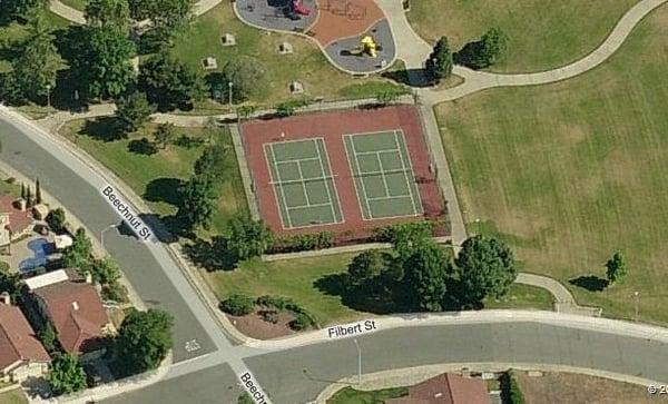 Almondridge Park Tennis Court