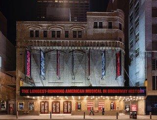 Ambassador from DARK--a solo exhibition of Mark S. Kornbluth's photographs of Broadway theaters during the pandemic closure.