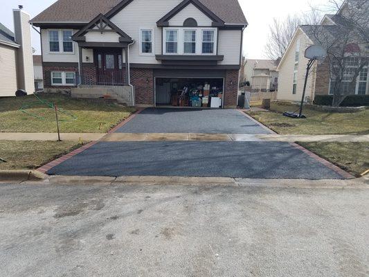 New Asphalt Driveway Aurora