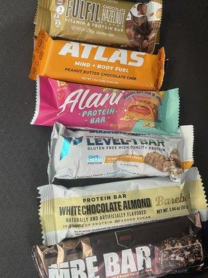 New bars to try