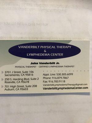 Vanderbilt Physical Therapy