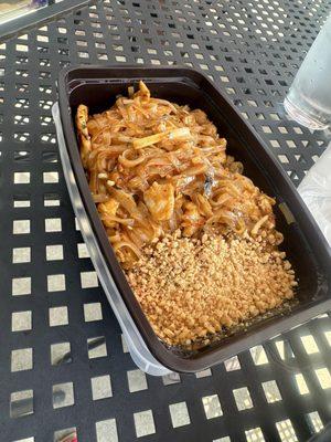 Chicken Pad Thai (to-go) DELICIOUS!