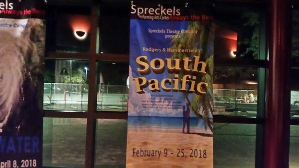 South Pacific....Feb 9 - Feb 25, 2018 at Spreckels Performing Arts Center.