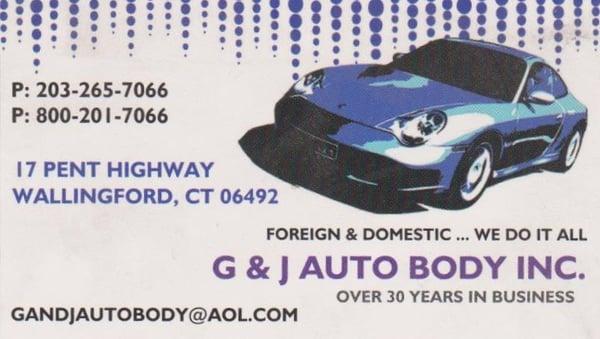 G & J Auto Body