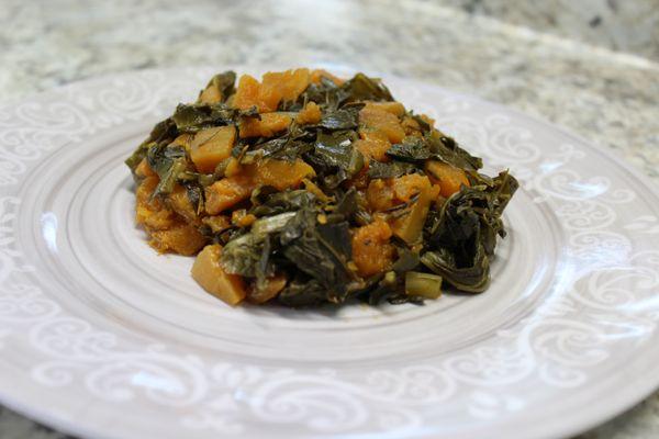 Butternut Squash & Collards