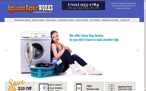 Henderson Appliance Repair Works Same-day Appliance Repair http://www.appliancerepairhendersonnv.com