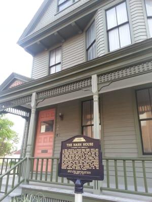 Front of the Nash House