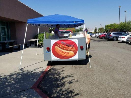 Actually a food trailer...not a truck.