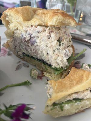 Omg piled high chicken salad