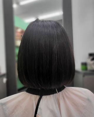 Clean bob