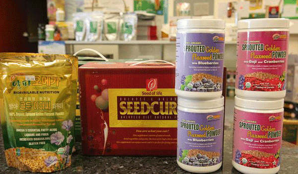 Vitamins and Organic Health Supplements.