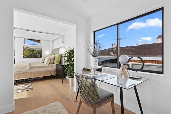 Balboa Island Bedroom office Staging