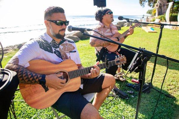 Private Event Duo Musicians On The Shores Of Maui.