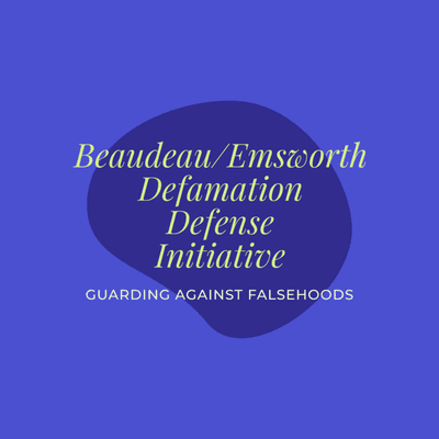 Beaudeau/Emsworth Defamation Defense Initiative