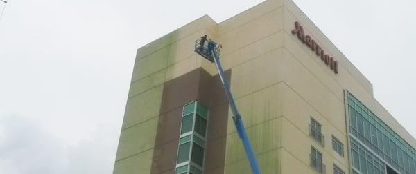 Commercial Pressure Washing In The Woodlands and Spring TX