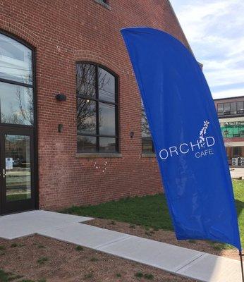 Main entrance at 4 Science Park, New Haven, CT