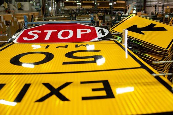 Manufacturer of traffic signs or MUTCD Signs.