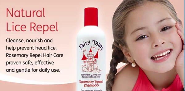 Fairy Tales Rosemary Repel Shampoo. Clinically Proven to help prevent head lice with organic herbs and natural plant extracts.