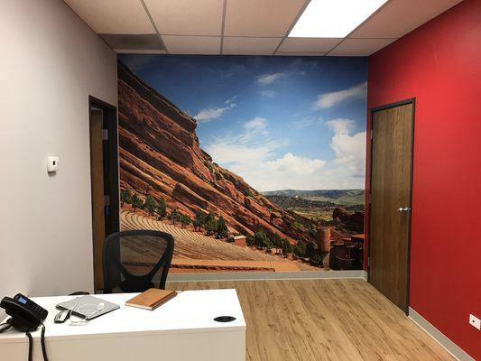 A little Red Rocks wall decor