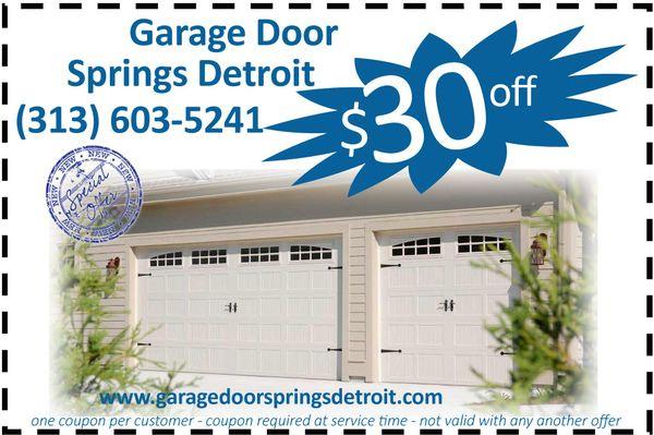 Garage Door Springs Detroit