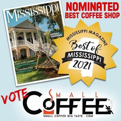 Voted Best New Coffee Shop 2020 and Nominated Best Coffee Shop 2021.