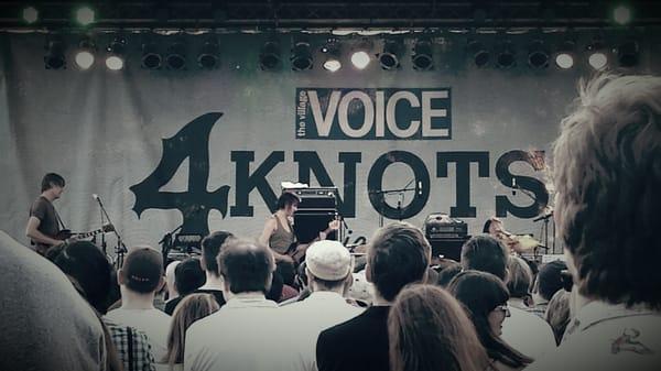 The Village Voice 2015 4Knots Music Festival at Pier 84, Hudson River Park.