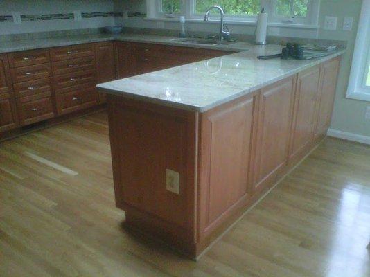 From the counter top to the cabinets, Curtin's provides a custom kitchen at reasonable prices.