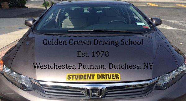 Golden Crown Driving School, Westchester, Putnam, Dutchess, NY. Est. 1978