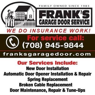 Frank's Garage Door Service