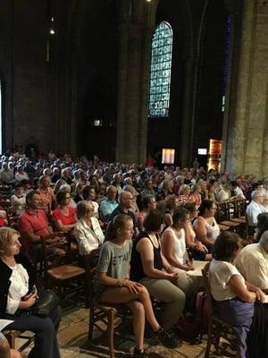 Chartres Cathedral performance, MUSYCA Children's Choir, France, 2015