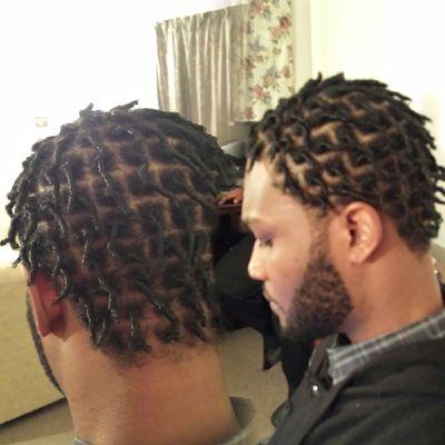 $40 and up to retouch dreads. The price depends on the amount of new growth you have.